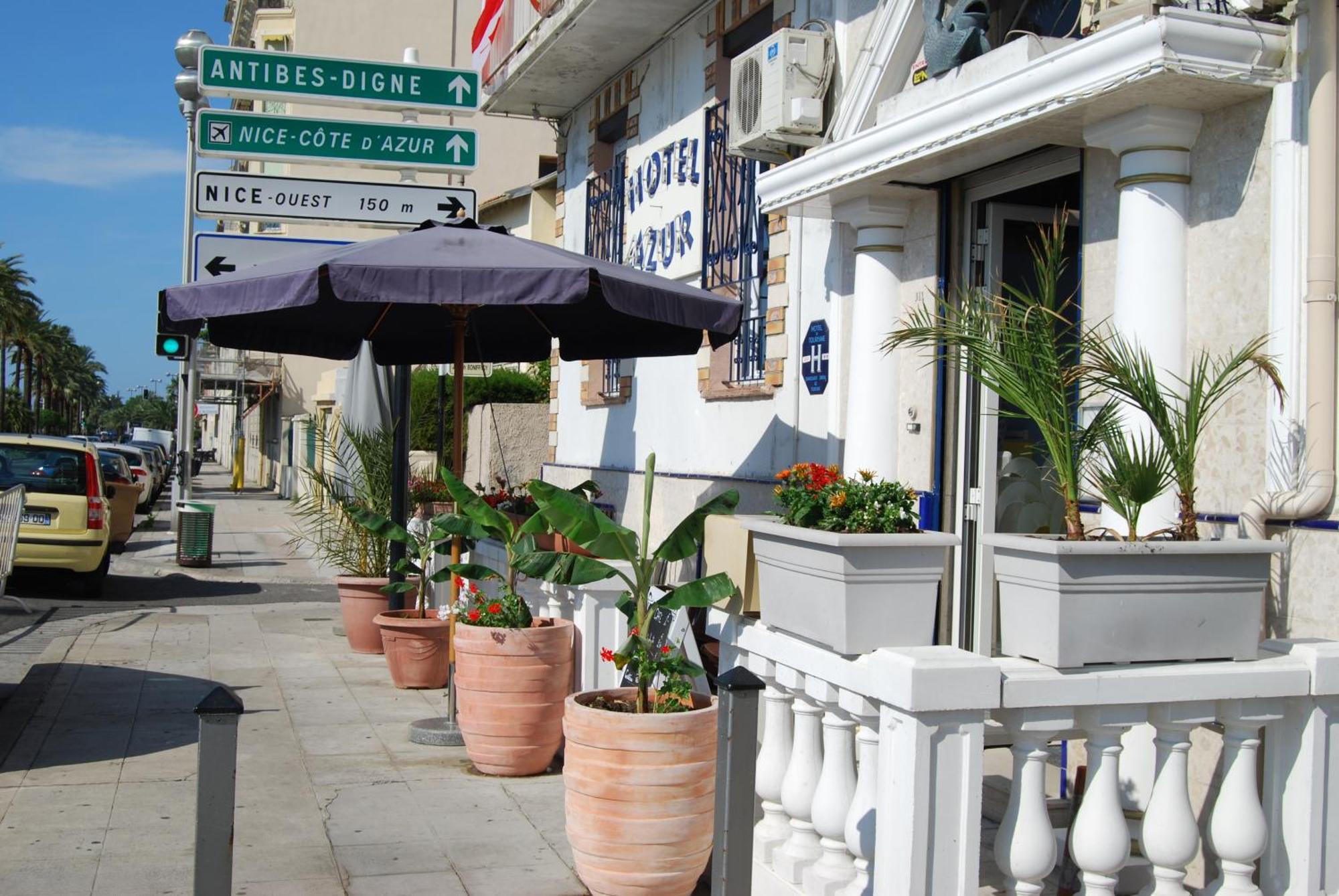 Hotel Azur Nice Bagian luar foto