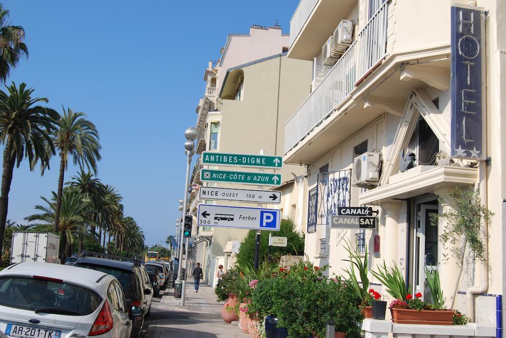 Hotel Azur Nice Bagian luar foto